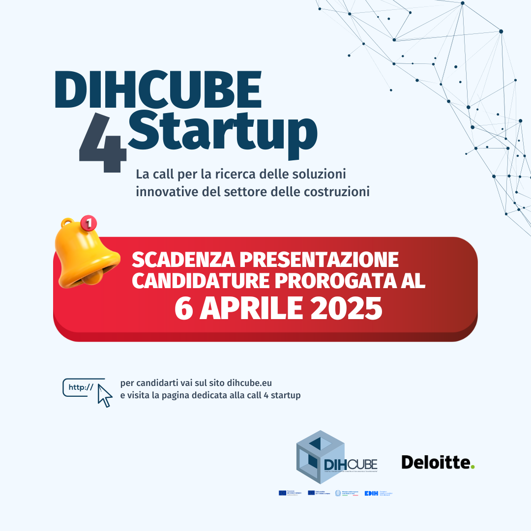 DIHCUBE4Startup edizione 2025
