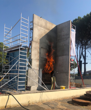 Convenzione con Min Interno per la valutazione del comportamento all’incendio degli involucri edilizi