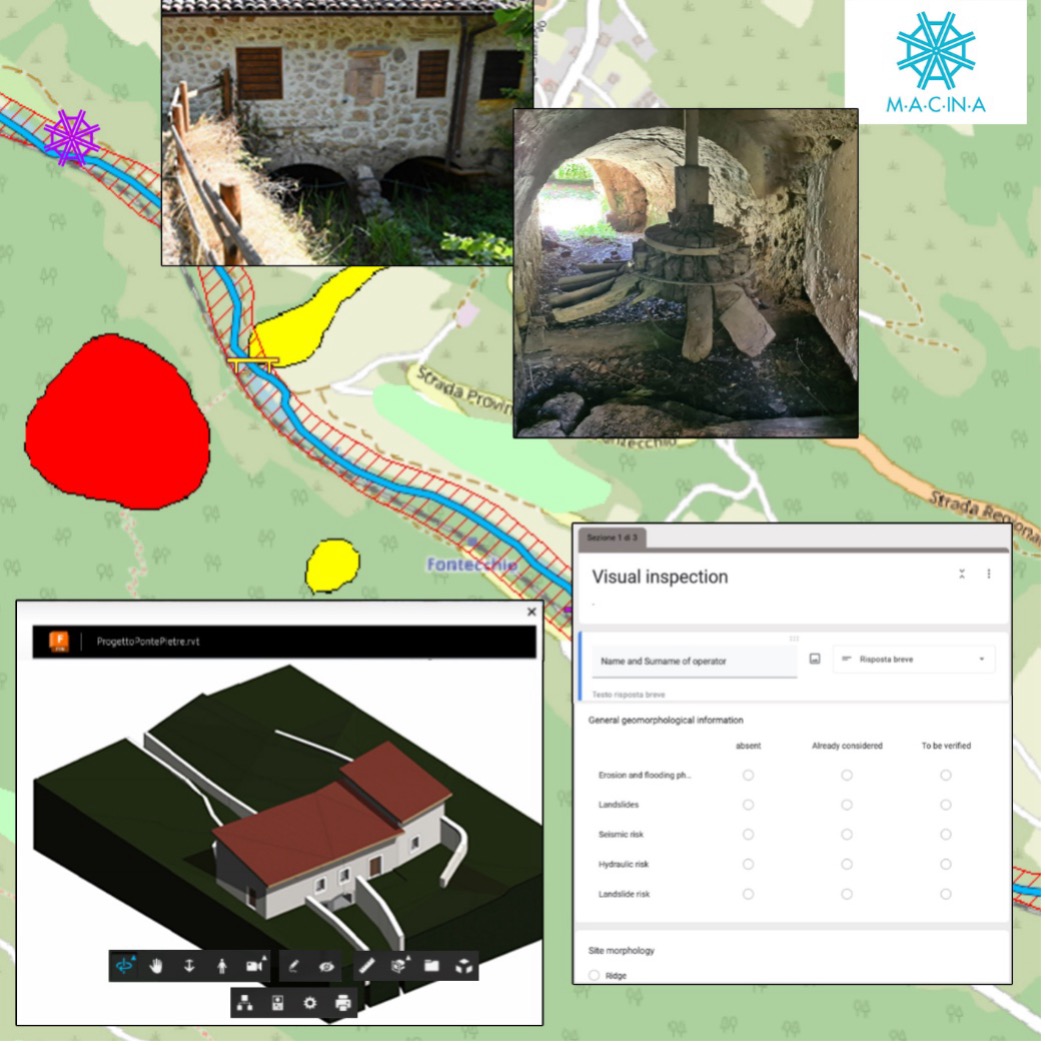M.A.C.IN.A. – Multilevel Application for Cultural INformation Archives. A focus on the Inner Areas of Abruzzo and Sardinia regions
